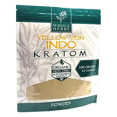 Whole Herbs Yellow Vein Indo Kratom Powder