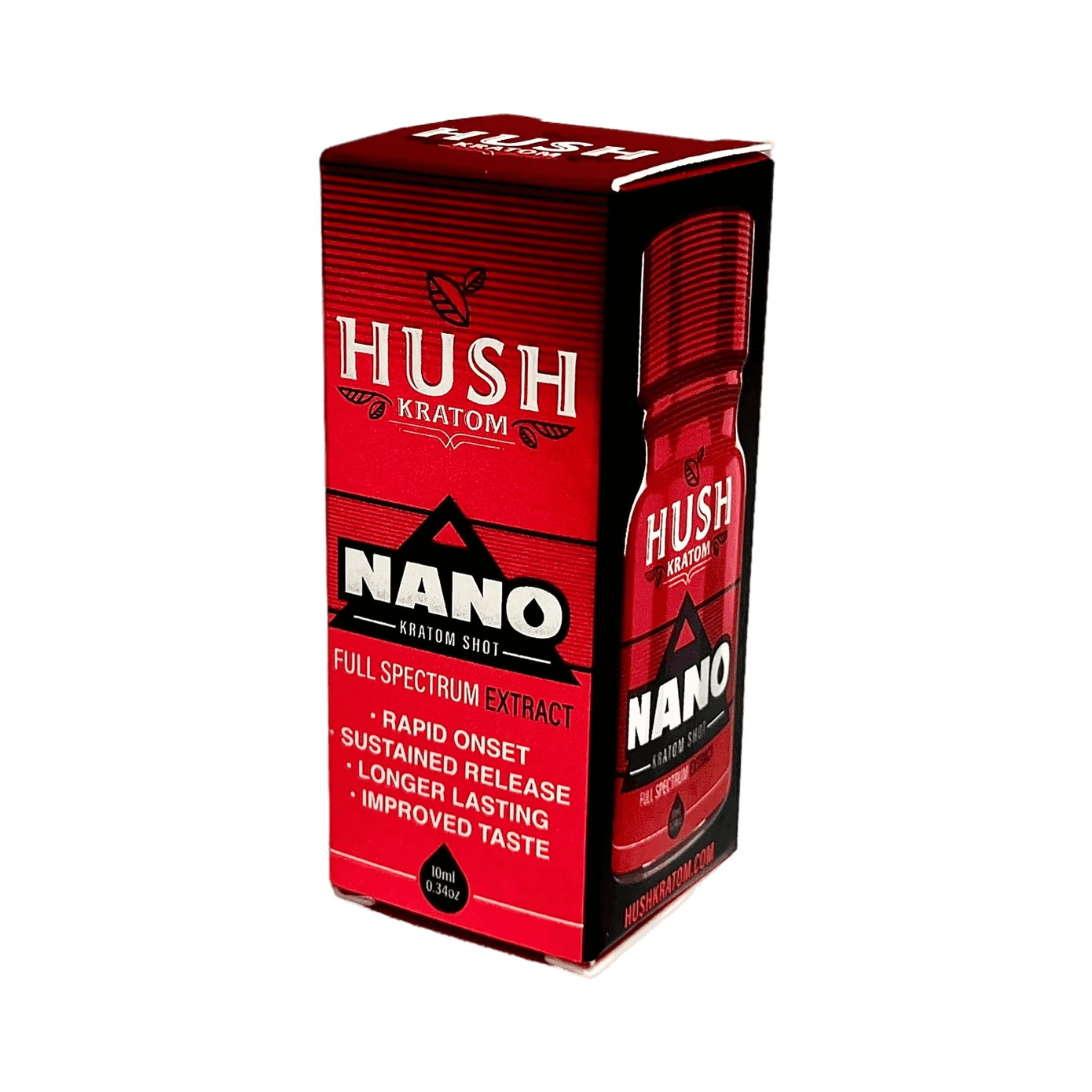 Hush Nano Kratom Package Front