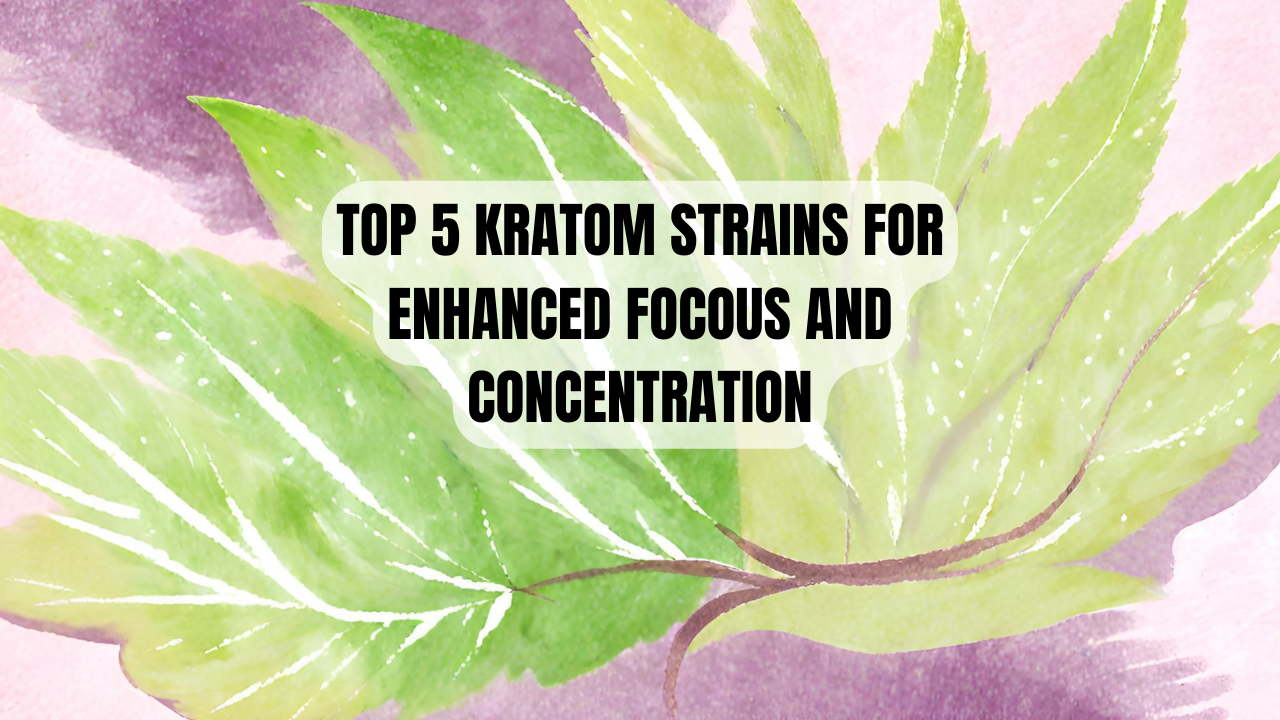 Kures Apothecary | Top 5 Kratom Strains for Enhanced Focus and Concentration