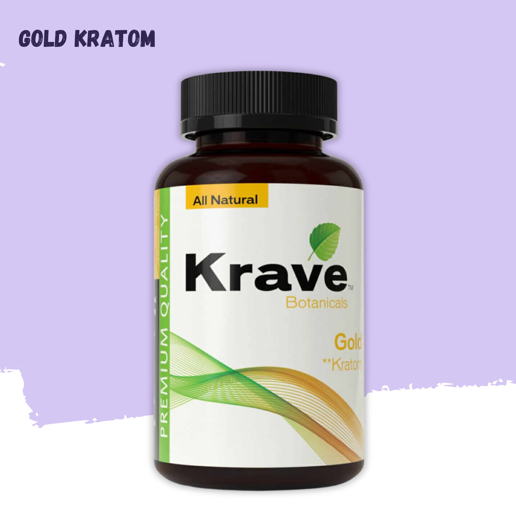 Krave Gold Kratom Capsules