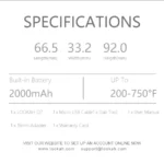 Lookah Q7 Product specifications