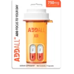 Addall XR 750mg Brain Booster Supplement Capsules