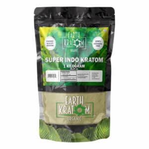 Buy Earth Kratom Super Indo 1kg Powder