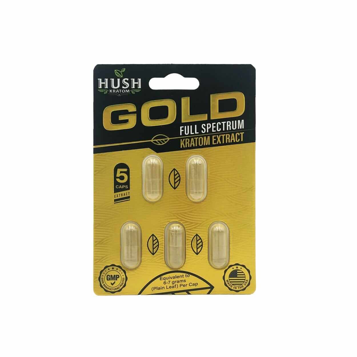 hush-gold-extract-caps-5ct-front
