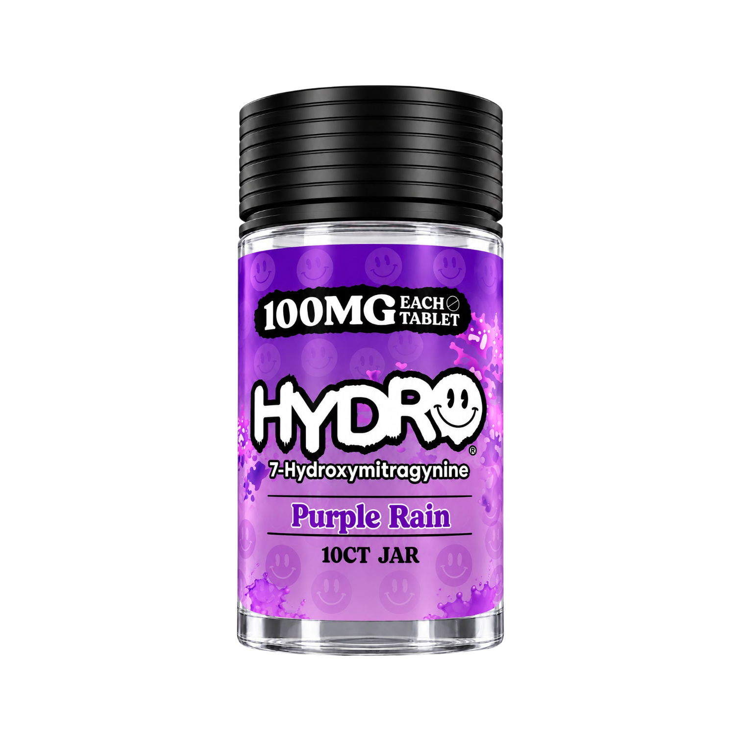 Hydro 7OH Kratom Extract Tablets Purple Rain (100mg/tab) - Kures