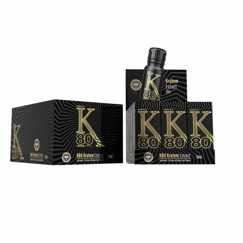 K80 Kratom Shot Box