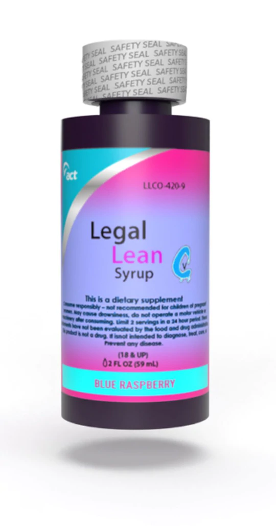 Legal Lean Blue Raspberry