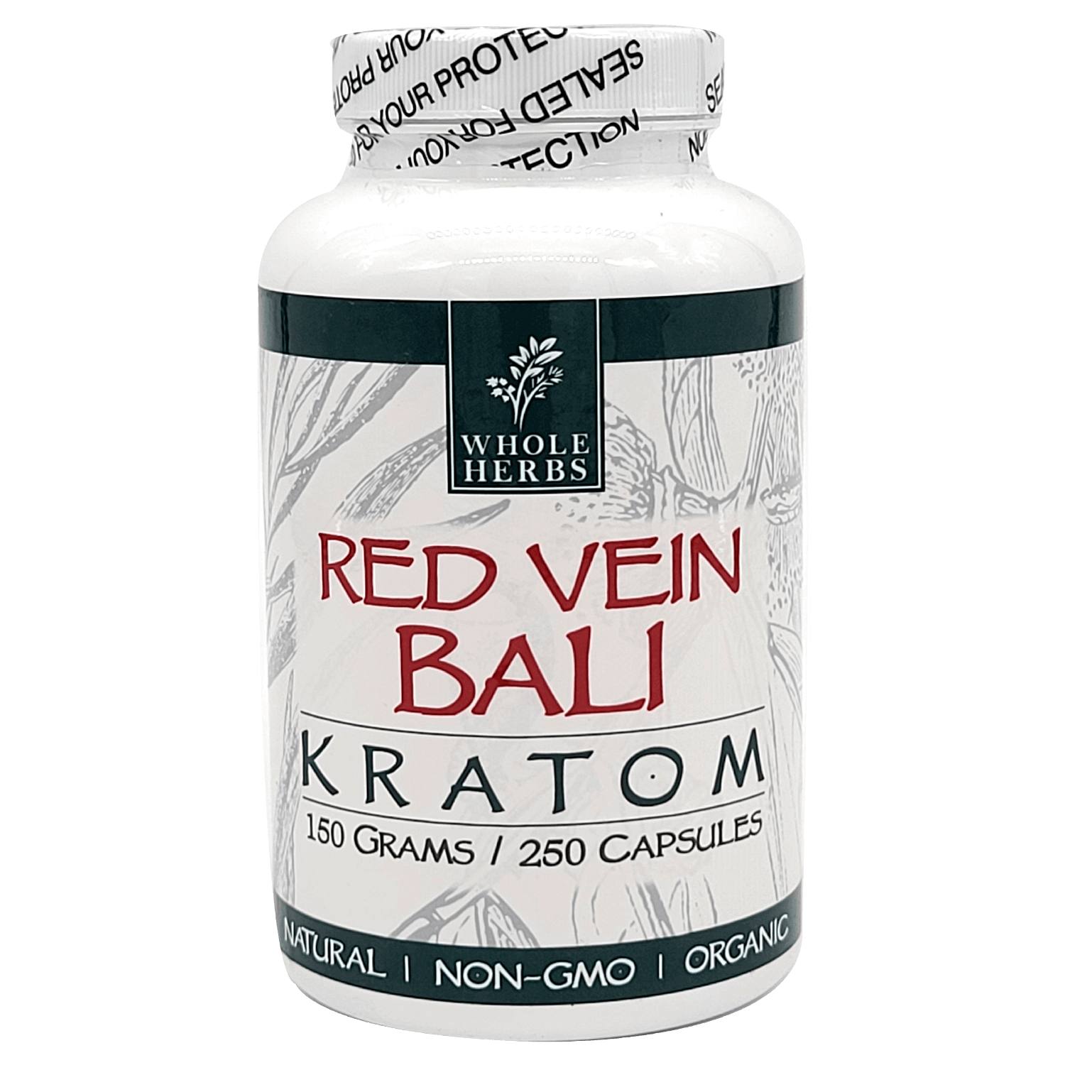 Whole Herbs Red Vein Bali Capsules